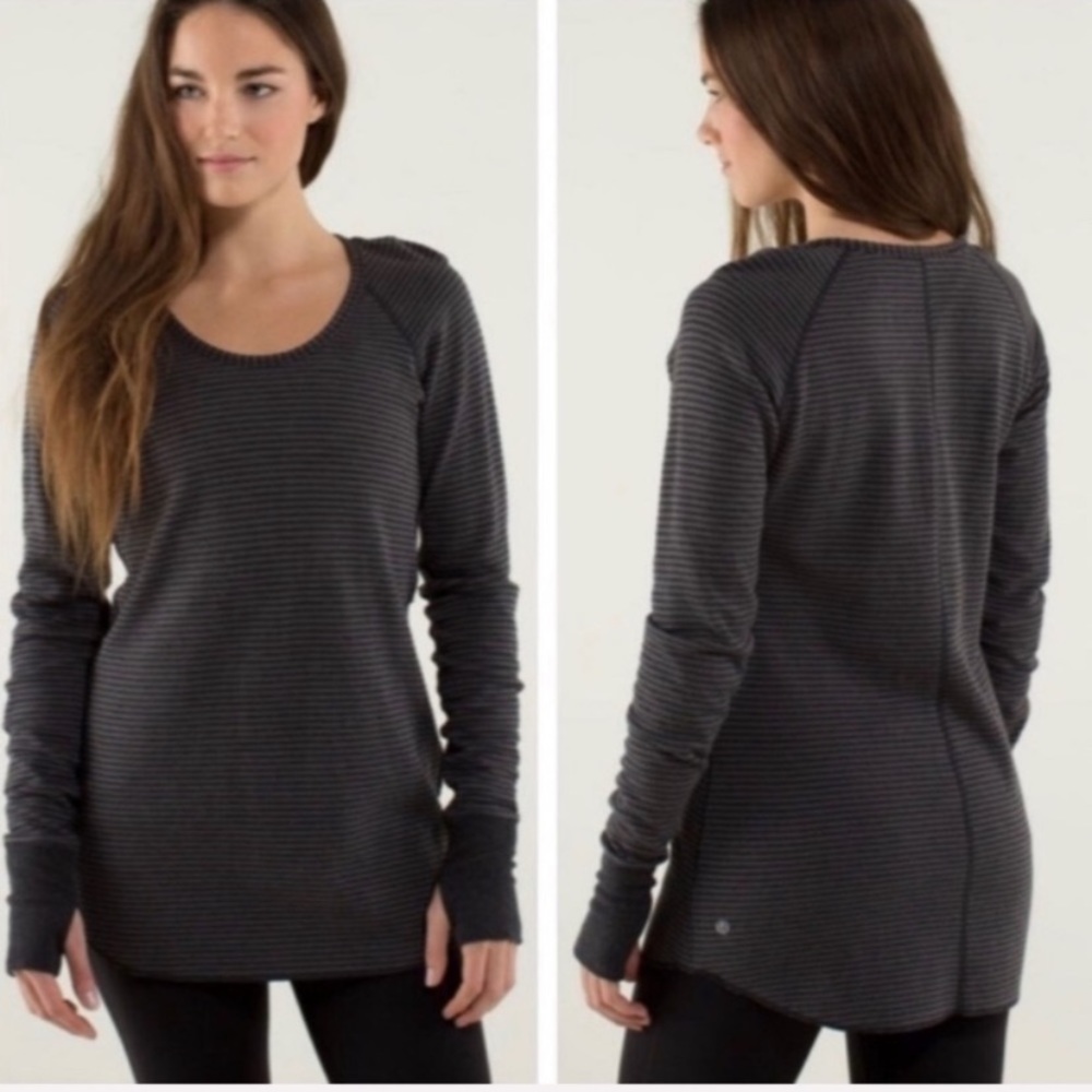 Lululemon Open Your Heart Reversible Thermal Top